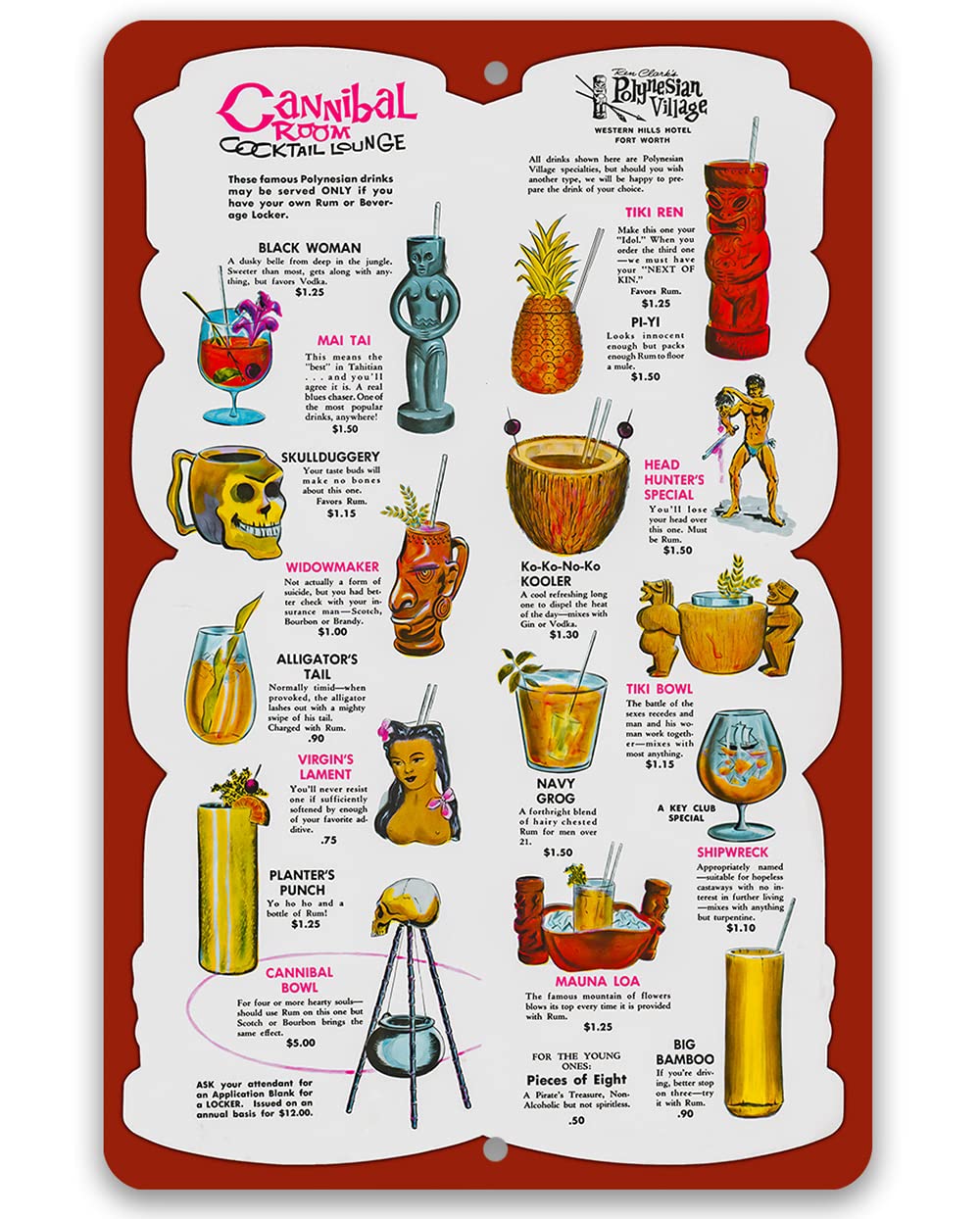 Menu de bebidas para o bar Tik - Home Bar Lounge avaliação e preço