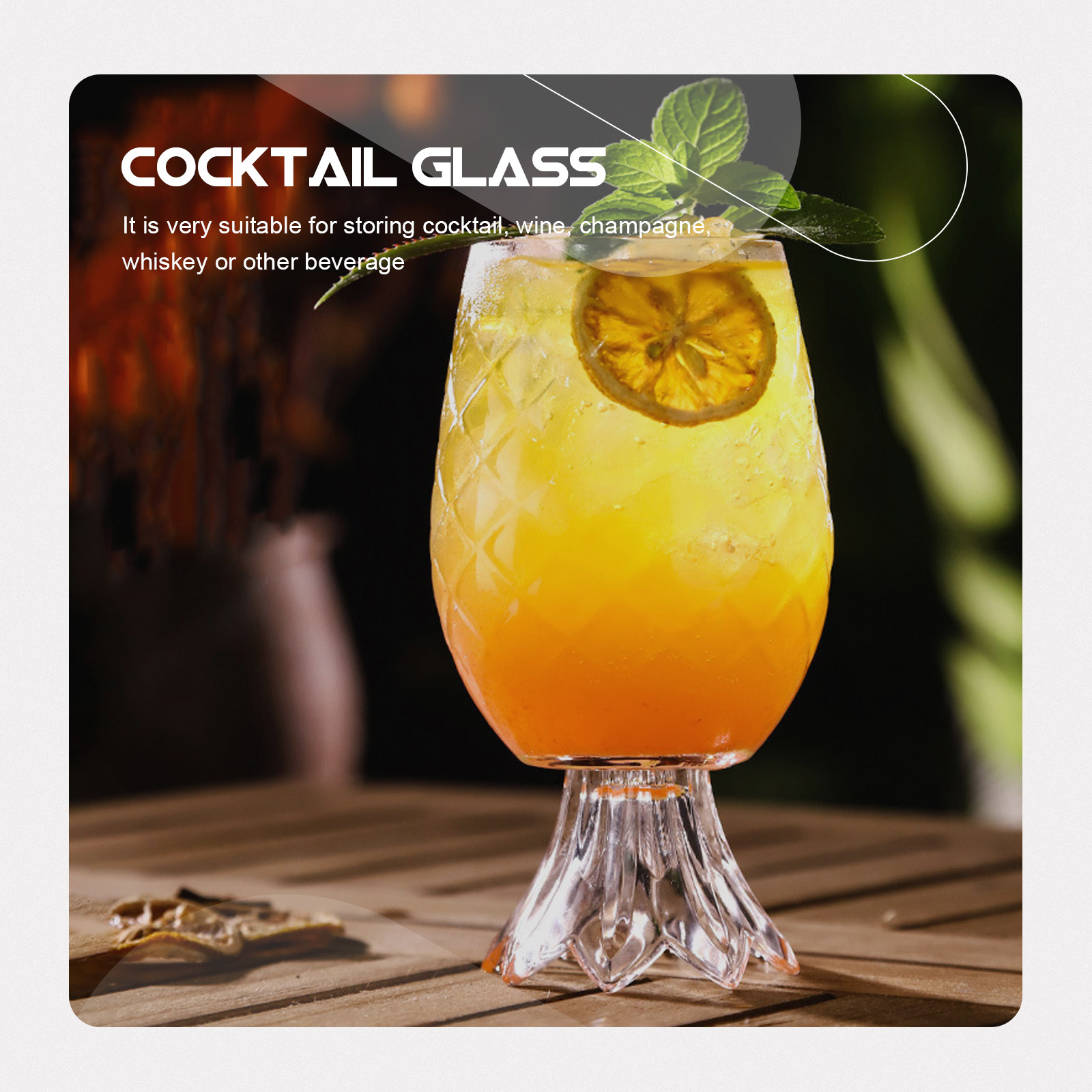 Conjunto de Copos de Coquetel  - Home Bar Set avaliação e preço