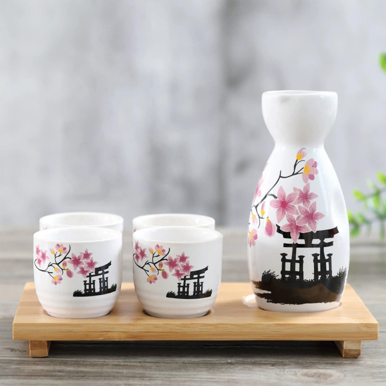 Conjunto de Sake Japonês com P - Home Bar Set avaliação e preço